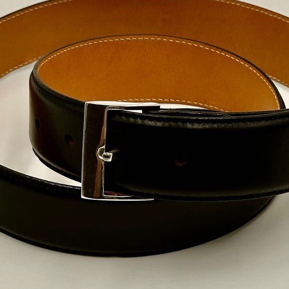 F.P. Journe Leather Belt With .925 Sterling Silver Buckle - Picture 5 of 16
